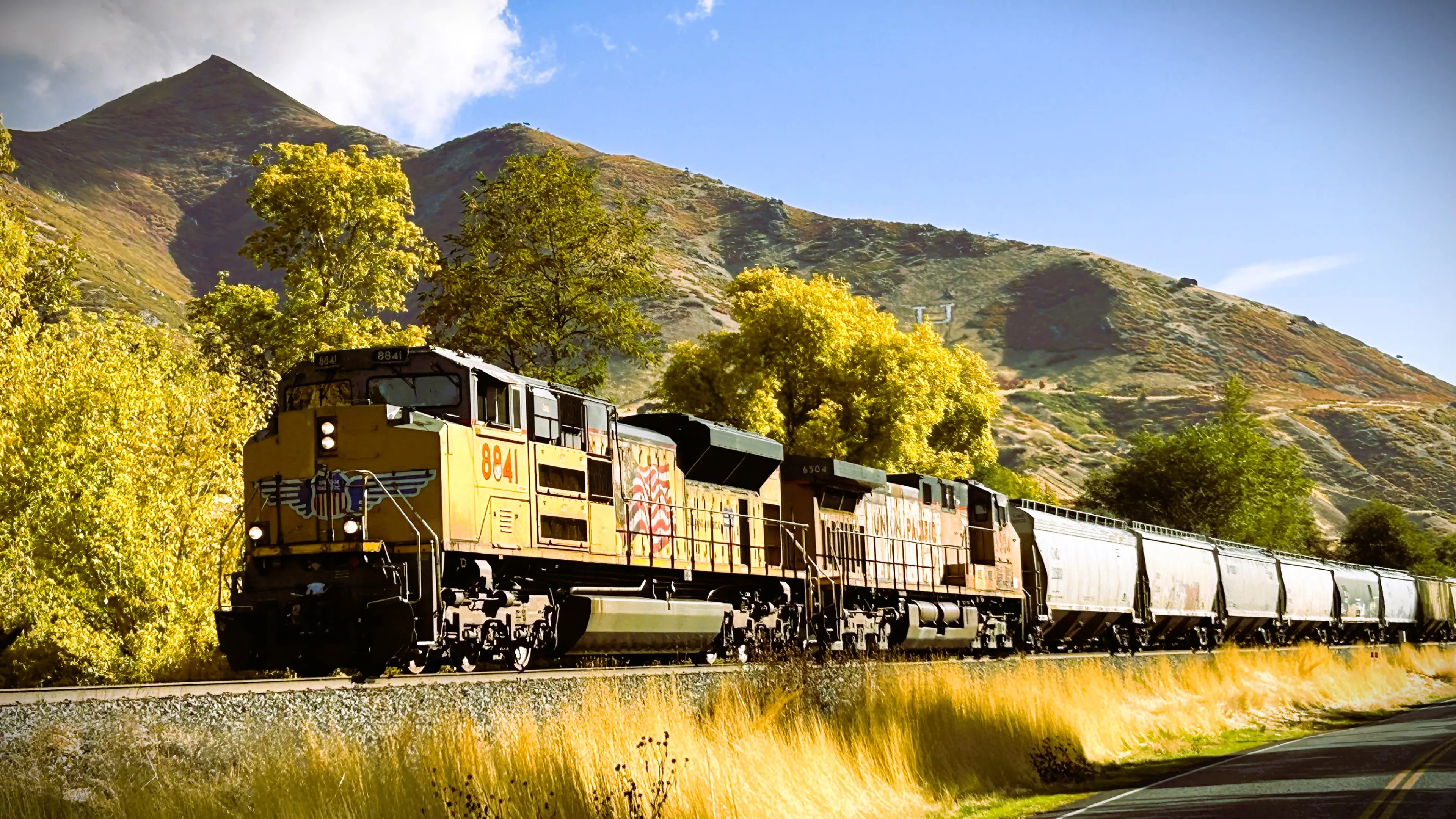 Uintah Canal aerial view